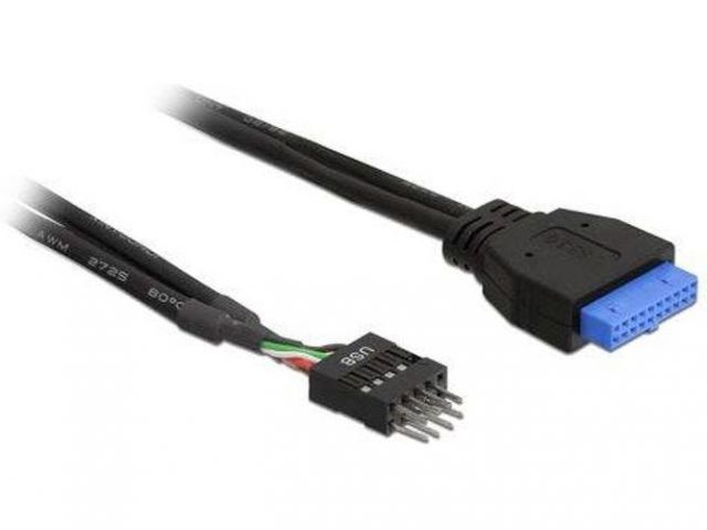 Kabel DELOCK, USB 3.0 na USB 2.0 (matična ploča), interni, 60 cm
