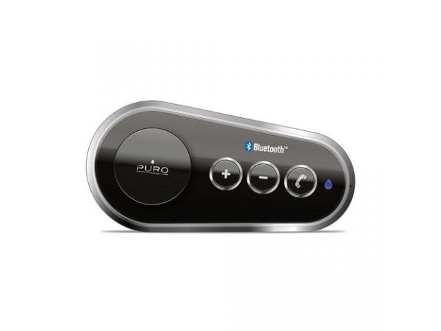 Bluetooth zvučnik sa mikrofonom za auto PURO Car Kit V3.0, crni
