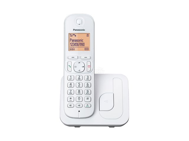 Telefon bežični PANASONIC KX-TGC210FXW, bijeli