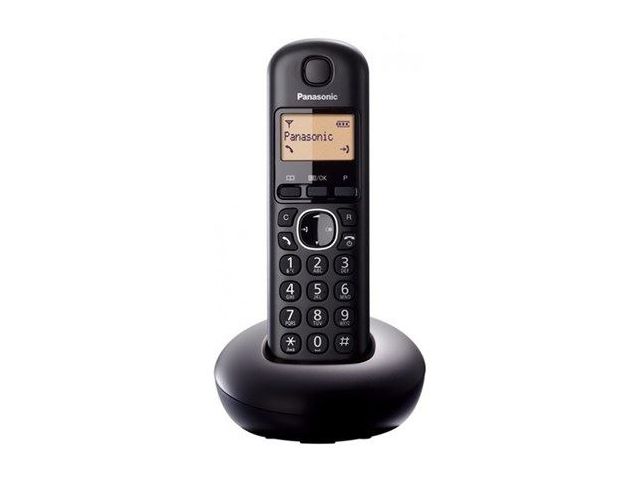 Telefon bežični PANASONIC KX-TGB210FXB, crni