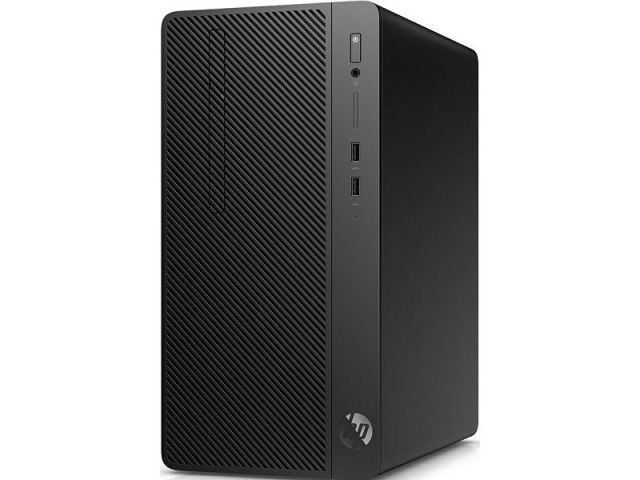 Stolno računalo HP 290 G4 MT, i3 10100, 8 GB, SSD 256 GB NVMe, Intel UHD 630, DVD-RW, Windows 10 Pro, tipk + miš, 123N1EA