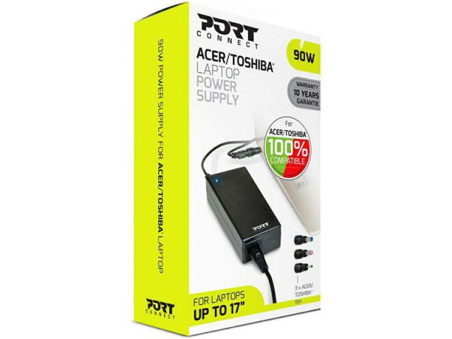 Punjač za prijenosno računalo PORT 90W za Acer i Toshiba prijenosnike