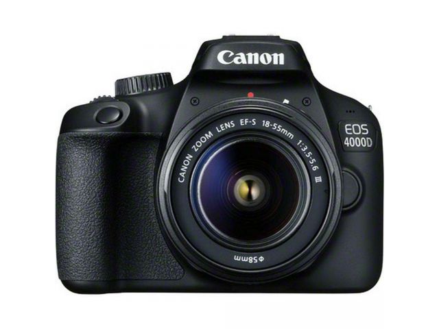 Fotoaparat CANON EOS 4000D 18-55mm + 75-300mm