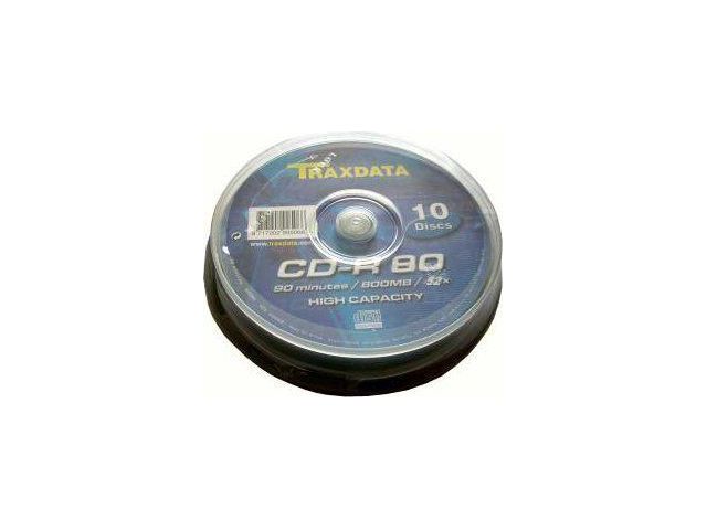 CD-R medij TRAXDATA, 700 MB, 52x, 10 kom, spindle