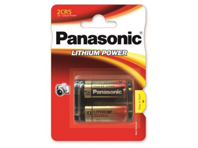 Jednokratna baterija PANASONIC 2CR-5L, Photo Lithium