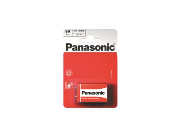 Jednokratna baterija PANASONIC 6F22RZ, 9V, Zinc Carbon