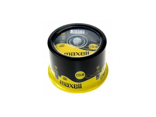 CD-R medij MAXELL 52x, 700MB 50 kom spindle