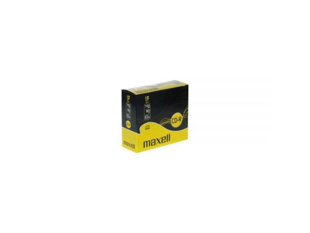 CD-R mediji MAXELL 52x, 700MB, 10 slim kom u kutiji