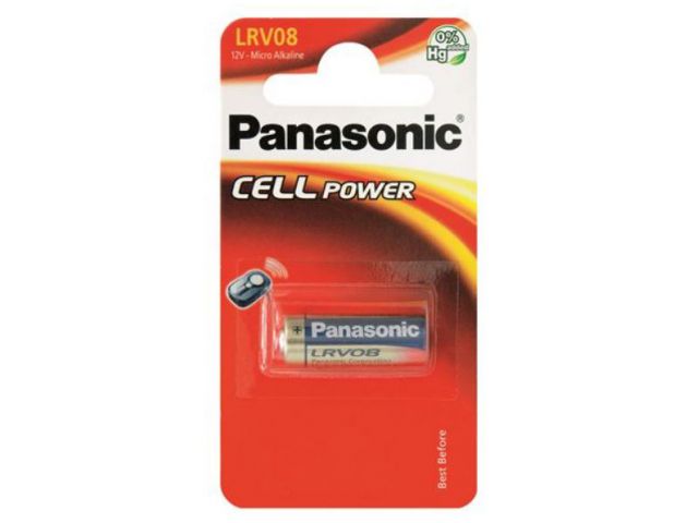 Jednokratna baterija PANASONIC LRV08L, 12V, Micro Alkaline