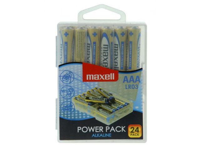 Jednokratna baterija MAXELL LR-6/AA, alkalna, 24 kom box
