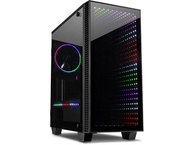 Kućište INTER-TECH X-608 INFINITY MICRO, microATX, RGB, bez napajanja