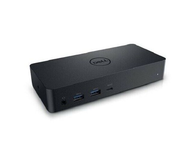 Docking station DELL D6000, EU, crni