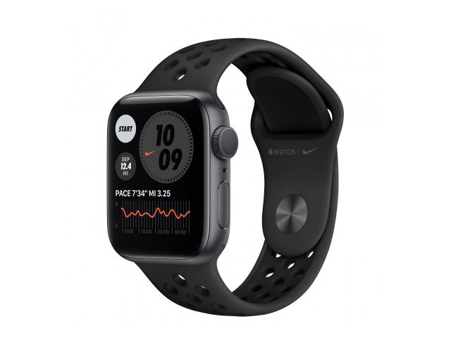 Pametni sat APPLE Watch Nike S6 GPS, 40mm, Space Gray Aluminium Case with Anthracite/Black Nike Sport Band, Regular (m00x3vr/a)