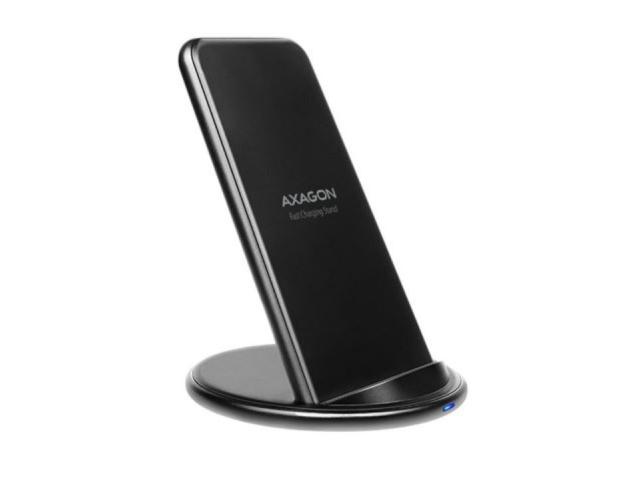 Bežični punjač AXAGON WDC-S10D, dual coil, QI Wireless Charging, 5/7.5/10W