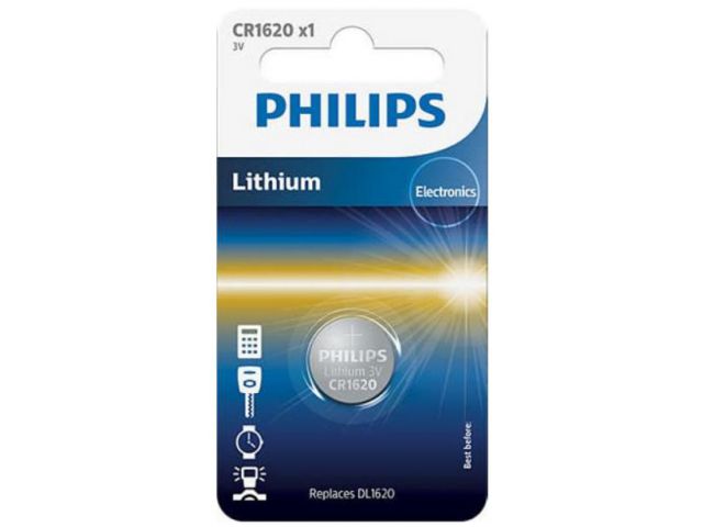 Jednokratna baterija PHILIPS CR1620