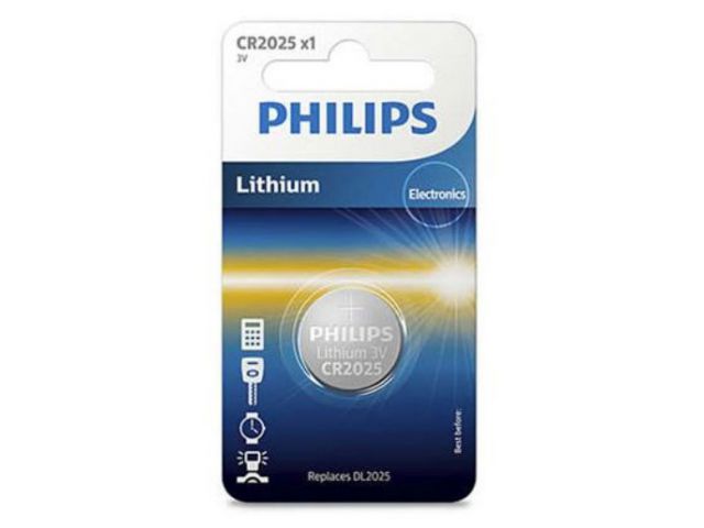 Jednokratna baterija PHILIPS CR2025