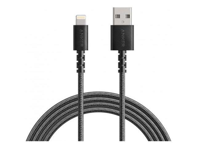 Kabel ANKER Powerline+, USB na Lightning, 1,8m, crni