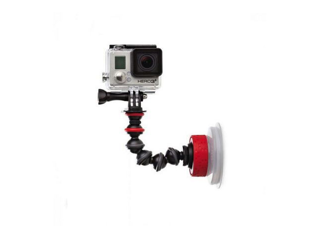 Nosač za akcijsku kameru JOBY Suction Cup & GorillaPod, crni