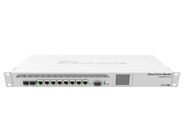 Router MIKROTIK CCR1009-7G-1C-1S+, Cloud Core, 7x Gigabit Ports, 1x Combo TP SFP, 1x 10G SFP