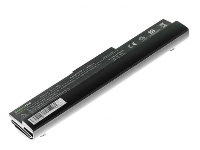 Baterija za laptop GREEN CELL (AS17) baterija 4400 mAh 10.8V (11.1V) AL32-1005 za Asus Eee-PC 1001 1001P 1001PX 1001PXD 1001HA 1005 1005P 1005PE 1005H 1005HA 