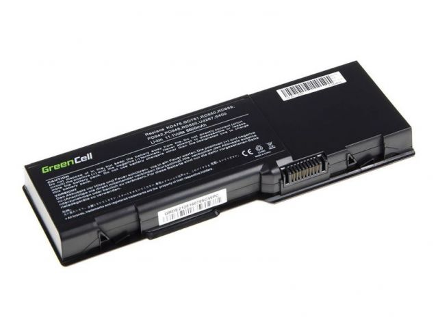 Baterija za laptop GREEN CELL (DE21) baterija 6600 mAh,10.8V (11.1V) GD761 za Dell Vostro 1000 Inspiron E1501 E1505 1501 6400 Latitude 131L