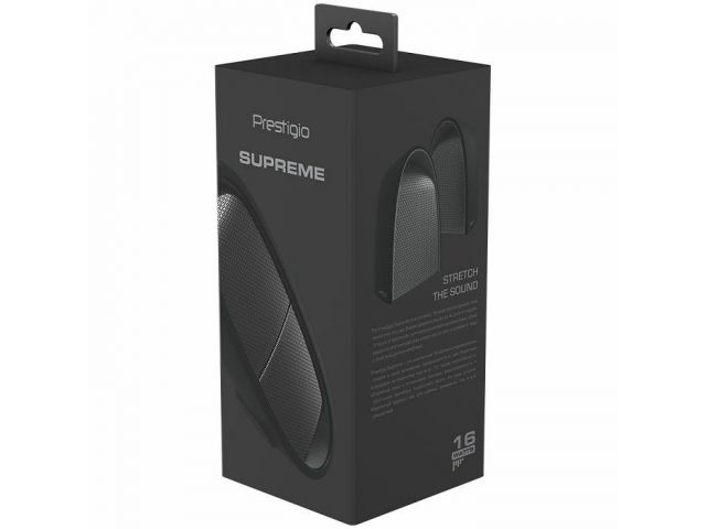 Bluetooth zvučnici PRESTIGIO Supreme, 2-in-1, magnetni, TWS, 1000mAH battery,Type-C port, crni