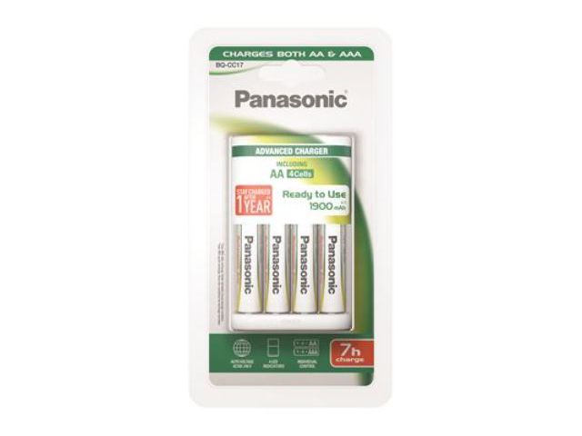 Punjač  baterija PANASONIC K-KJ17MGD40E + AA 1900mAh, 4 kom.