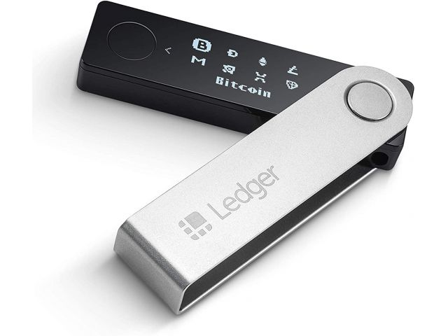 Digitalni novčanik LEDGER Nano X, za kripto valute, Bluetooth, USB