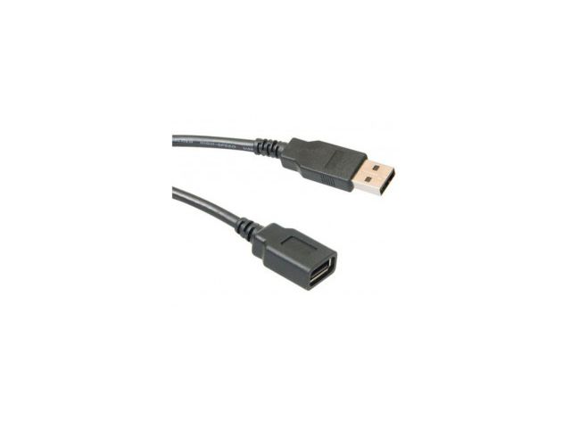 Data kabel MS INDUSTRIAL USB 2.0 A - A, m/ž, 3m, produžni