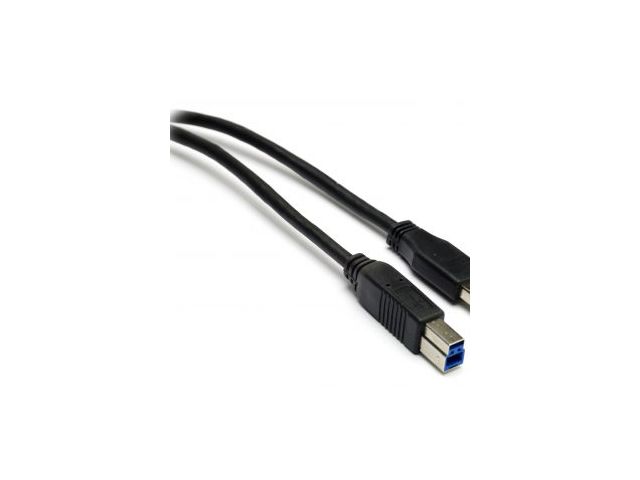 Kabel G&BL USB 3.0 A (m) - USB 3.0 B (m), 1.8 m, crni