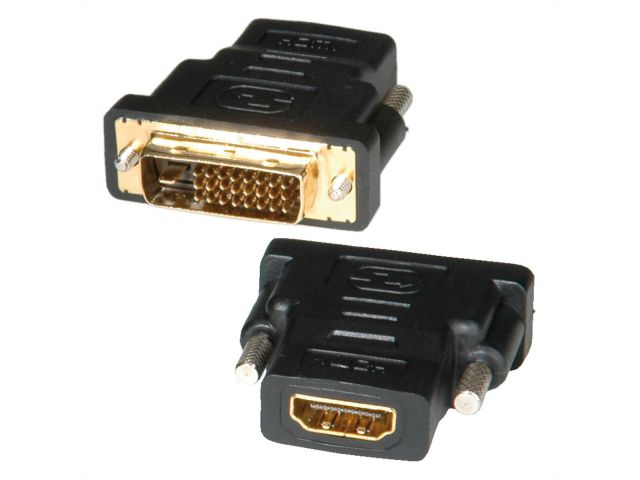 Adapter ROLINE DVI-D(M)-HDMI(Ž)