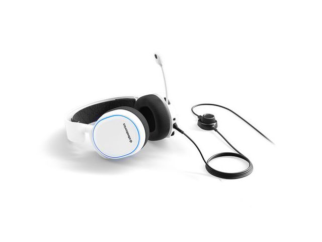 Slušalice + mikrofon STEELSERIES Arctis 5 (2019), bijele