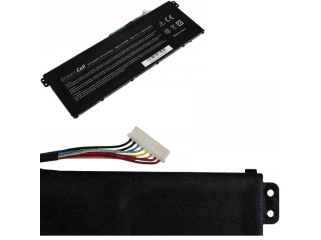 Baterija za laptop GREEN CELL (AC62)  3000 mAh, 15.2V  Acer Aspire 5 A515 A517 E15 ES1-512 ES1-533 R5-571T V3-372 Nitro 5 AN515-51