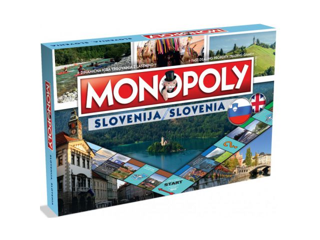 Društvena igra HASBRO, Monopoly Slovenija, monopoly