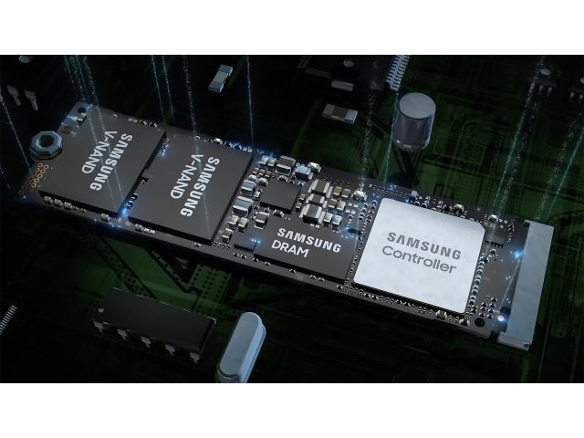 SSD disk 512 GB, SAMSUNG PM9A1, M.2 2280, PCIe 4.0 x4 NVMe, 3-bit MLC V-NAND, MZVL2512HCJQ-00B00, bulk