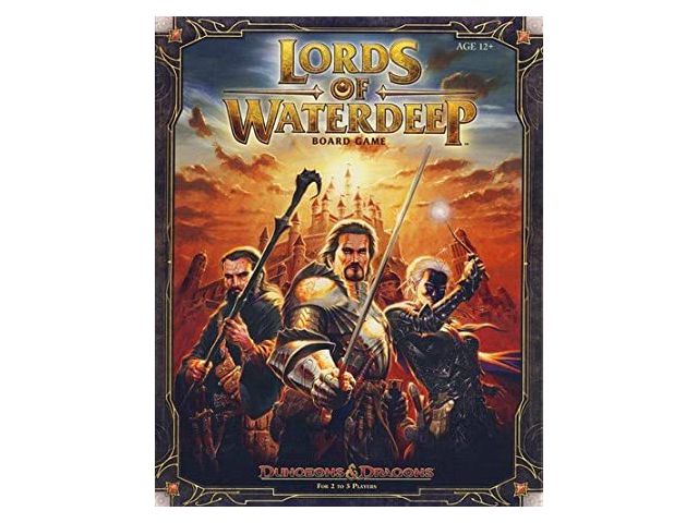 Društvena igra, LORDS OF WATERDEEP (D&D), 2-5 igrača, dob 12+ 
