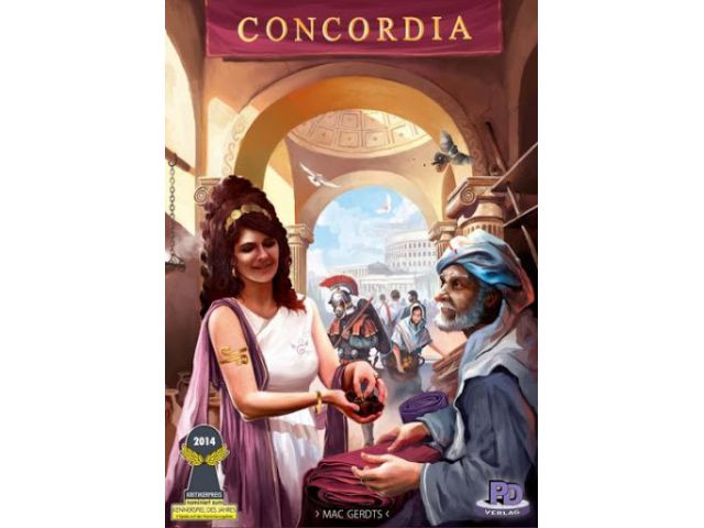 Društvena igra, CONCORDIA - EN/DE, 2-5 igrača, dob 13+
