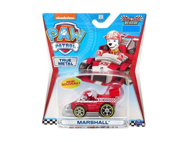 Set PAW PATROL, die cast vozilo + figurica sort