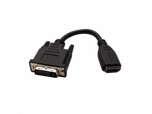 Video adapter ROLINE DVI(m) 24+1 na HDMI(ž), crni
