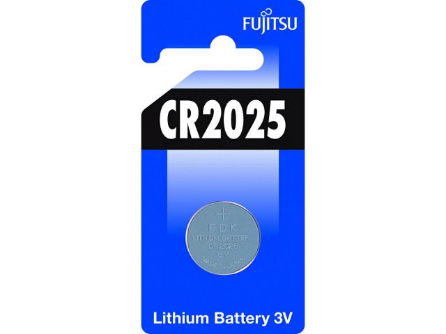 Jednokratna baterija FUJITSU CR2025, 3V, 1 kom