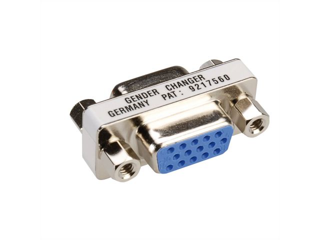 Video adapter ROLINE VGA(ž) na VGA(ž), srebrni