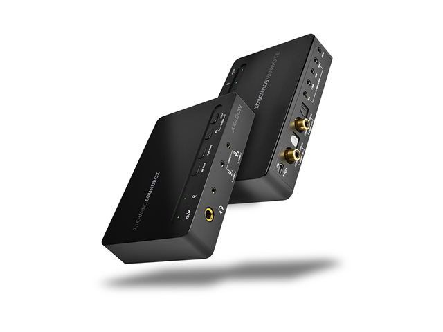 Audio adapter AXAGON ADA-71  SOUNDbox, 7.1, SPDIF