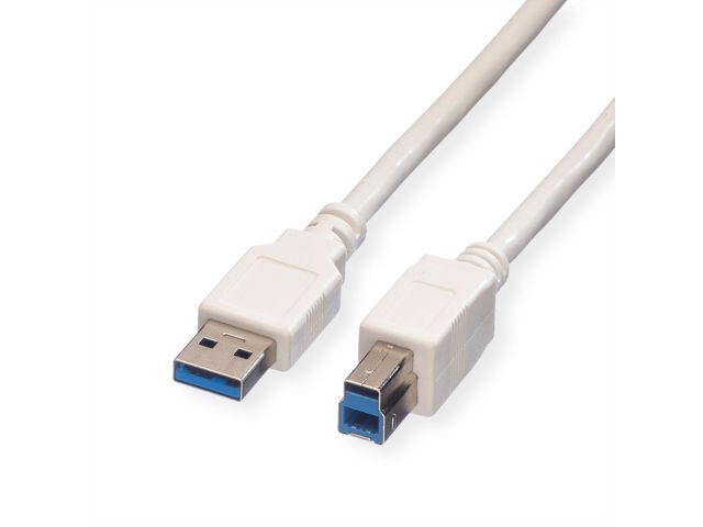 Data kabel ROLINE, USB 3.0, A-B M/M, 3 m