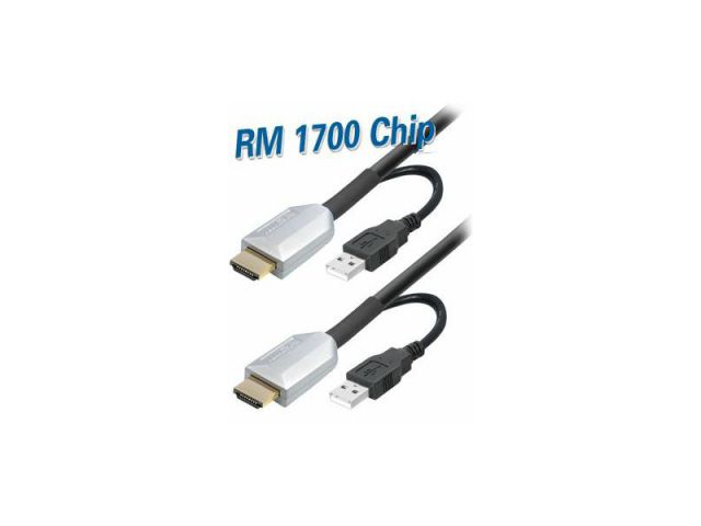 Video kabel TRANSMEDIA HDMI 4K UHD, RM 1700 Chip, 60 m