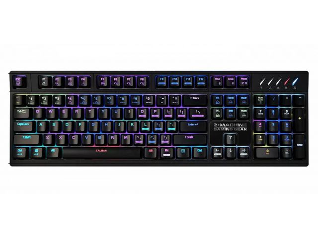 Tipkovnica ZALMAN ZM-K900M RGB LED Gaming, žična, USB, crna