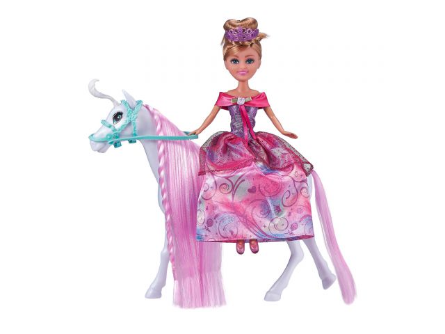 Set za igru SPARKLE GIRLZ, lutka s konjem 27cm