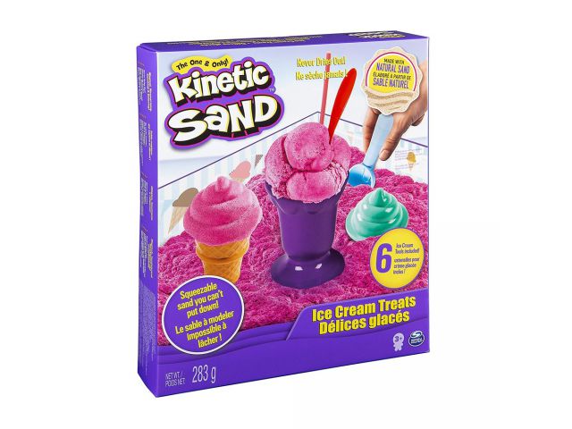 Set za igru KINETIC SAND, sladoledni kup