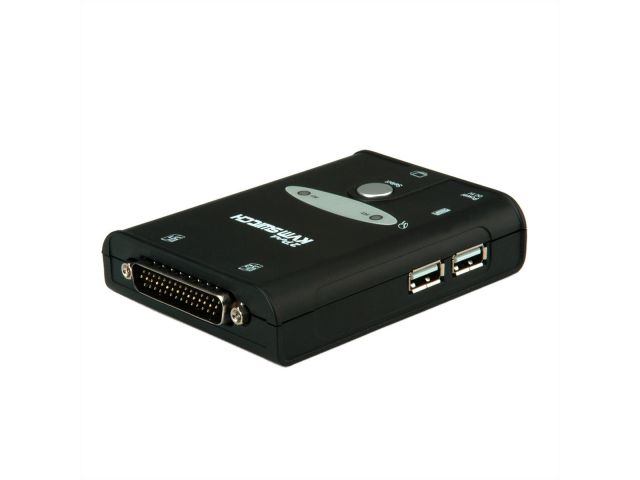 KVM preklopnik ROLINE, 1 korisnik - 2 računala, HDMI/USB/Audio