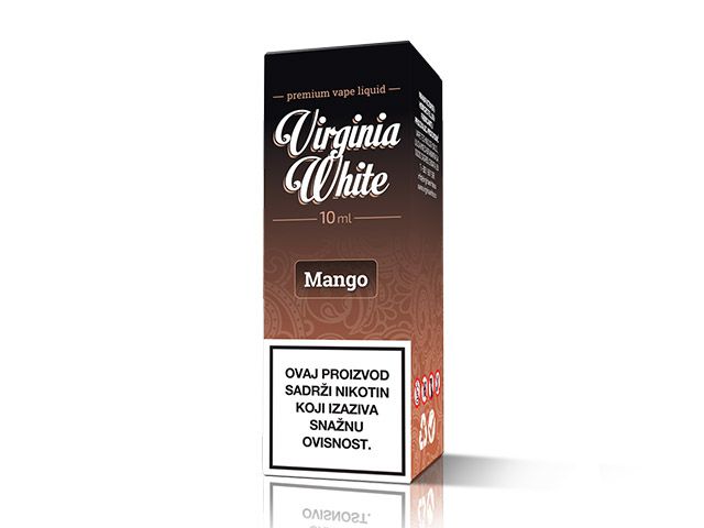 E-tekućina VIRGINIA WHITE Mango, 12mg/10ml
