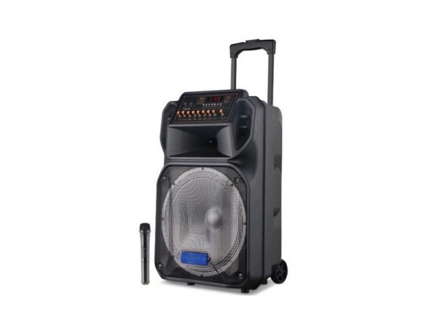 Bluetooth zvučnik HAVIT SD105BT, 40W, mikrofon, daljinski upravljač, LED, 4500mAh, FM radio, Micro SD i USB utor, AUX audio In
